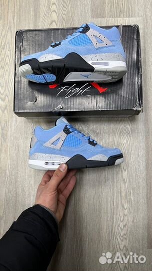 Кроссовки Air Jordan 4 University Blue (36-45)