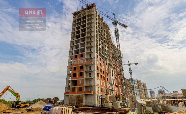 2-к. квартира, 55,2 м², 9/25 эт.