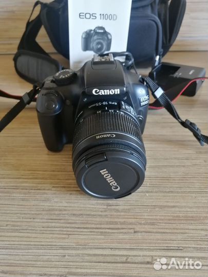 Зеркальный фотоаппарат canon eos 1100d