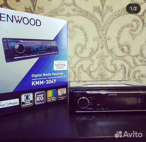 Магнитола kenwood KMM - 304Y купить в Борском | Авито