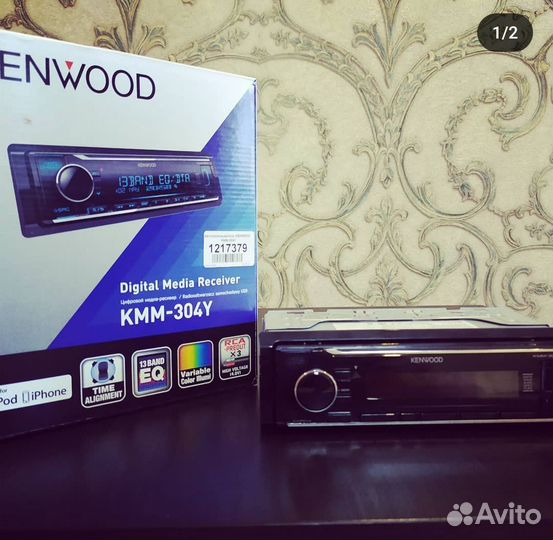 Магнитола kenwood KMM - 304Y