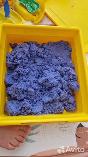 Кинетический песок с песочницей