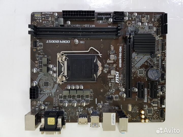 Мат. плата MSI H310M PRO-VDH LGA1151