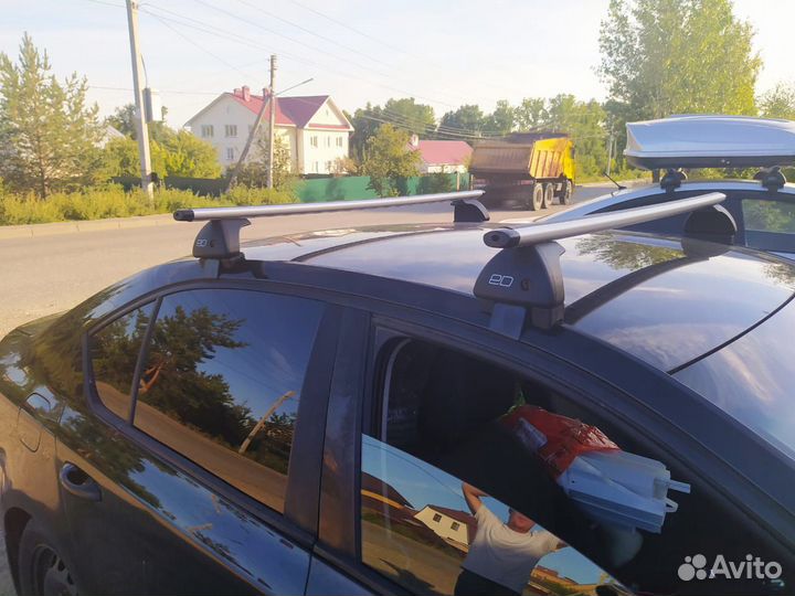 Багажник на крышу Skoda Octavia A7 модельный аэро