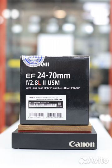 Canon EF 24-70mm F2.8 L II USM (Новый + гарантия)