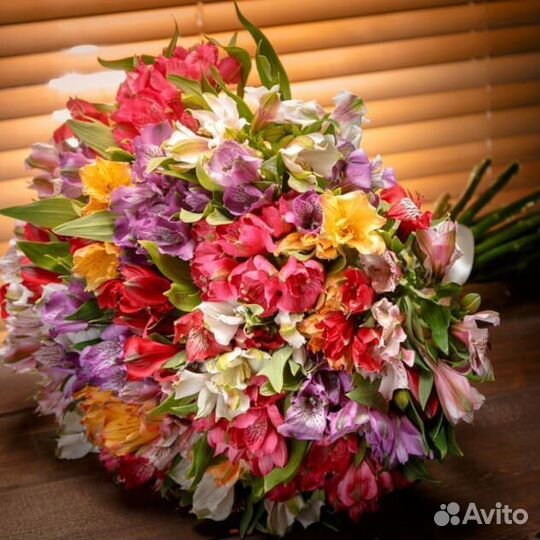 Букет из альстромерий цветы