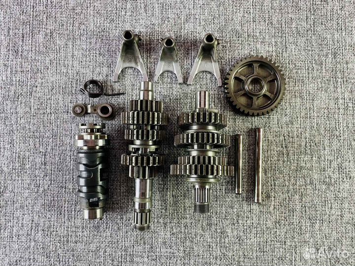 Yamaha XV400 Virago кпп в сборе