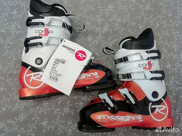 Детские горнолыжные ботинки rossignol comp J4