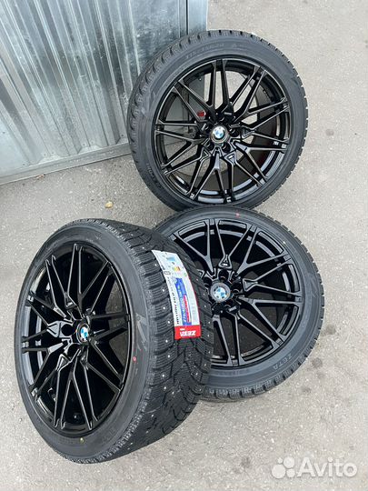 Колеса R20 зимние шипованные для X5 F15, X6 F16