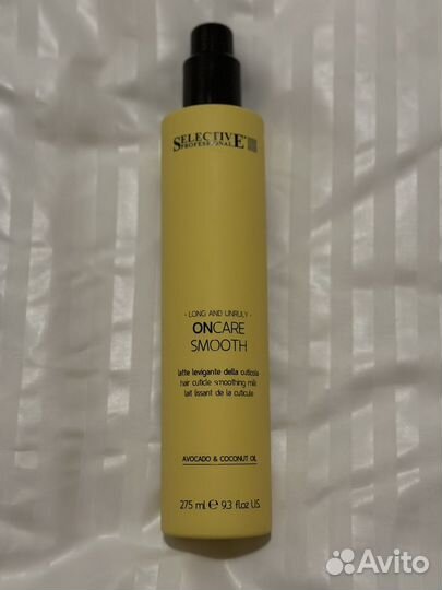 Молочко для выглаживания кутикулы волос