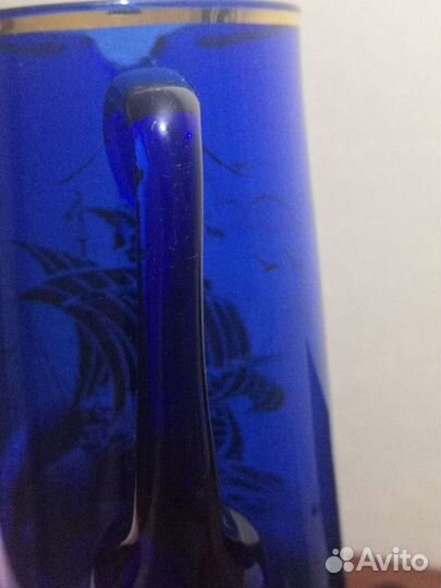 Бокалы, кувшин, Богемия, Чехия, сервиз фарфор