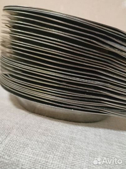 Тарелки нержавейка для вторых блюд СССР