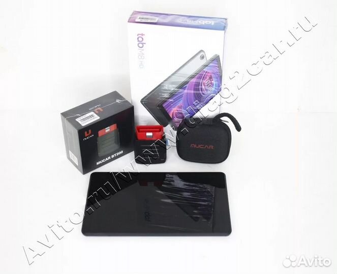 Mucar BT200 с планшетом lenovo Tab M8. Готовый ком