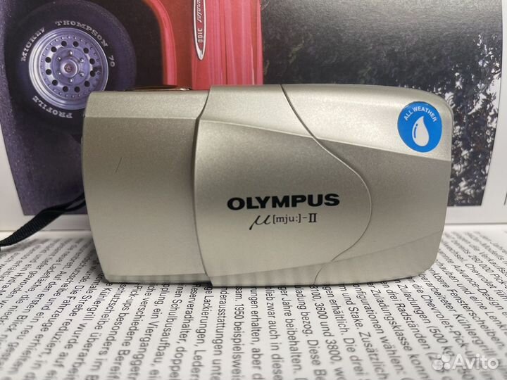 Компактный фотоаппарат olympus mju ii
