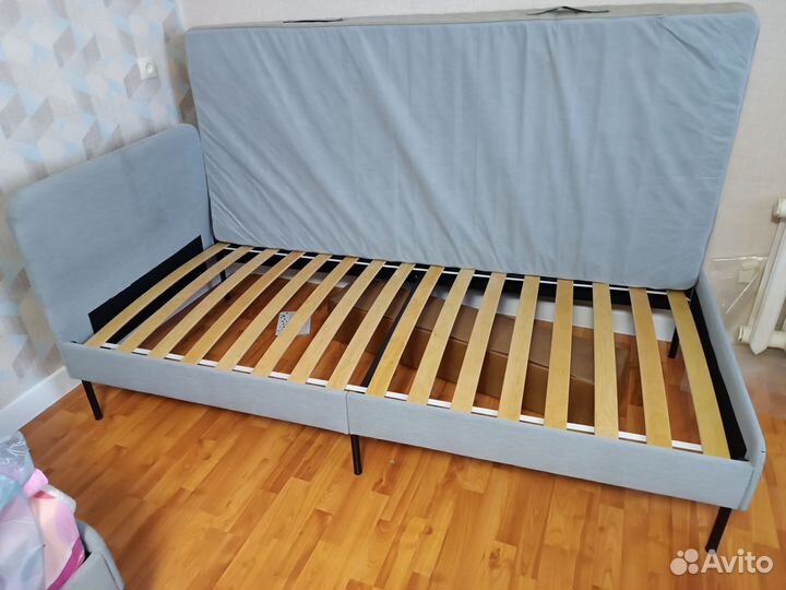 Кровать односпальная икея с матрасом бу