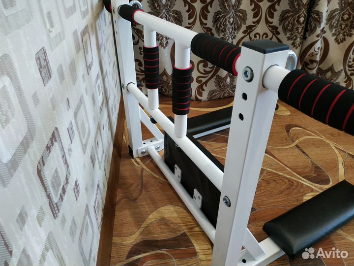 Турник 3в1 Усиленный 40х40 см Брусья + Пресс