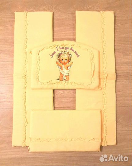 Бортики с аппликацией