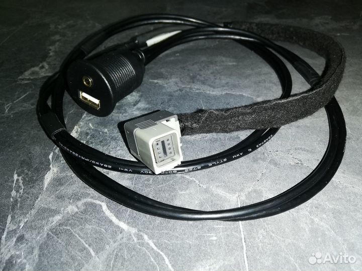 Кабель провод USB AUX магнитолы nissan AGC-071RF