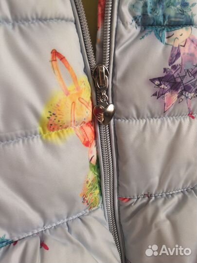 Куртка пальто демисезон девочка 110