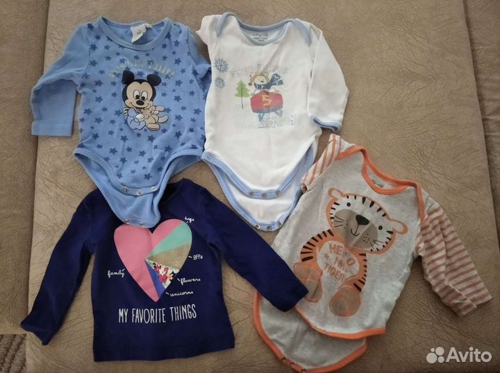 Пакет одежды на девочку 68-86