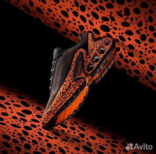 Кроссовки nike air max dn оранжевые