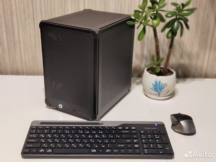 Компьютер компактный RTX 3060/RX 6600XT