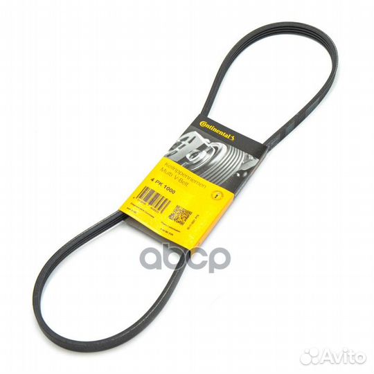 Ремень поликлин. contitech 4pk1000 Continental