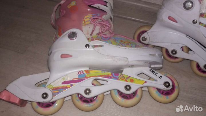 Роликовые коньки детские раздвижные