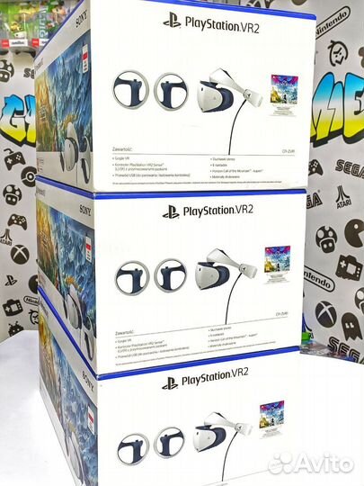 Шлем PlayStation VR2 (очки PS VR2) + Игра Horizon