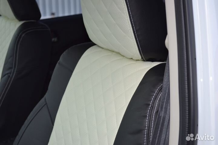 Авточехлы на Honda CR-V 4-выпуск с 2012.ромб