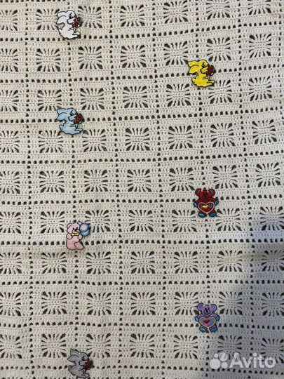 Покрывало плед ручной работы