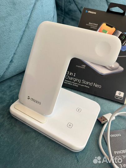 Зарядная станция Deppa новая