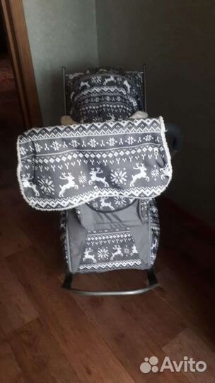 Детские санки коляска