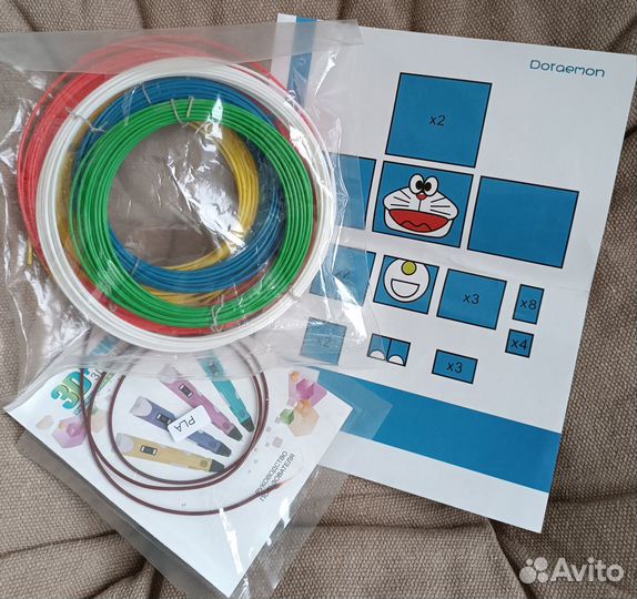 3D ручка и стержни