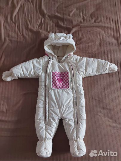 Зимний комбинезон для девочки 68 размер