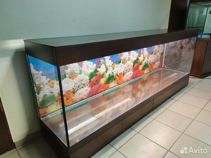 Аквариум 800 свет биофильтр фон подставка