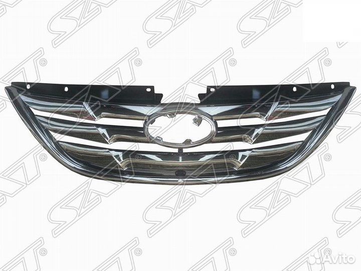 Решетка радиатора hyundai sonata 09-14 хром