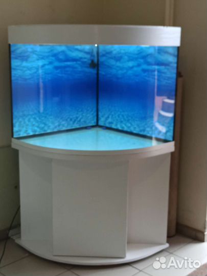Аквариум 250 свет биофильтр фон подставка