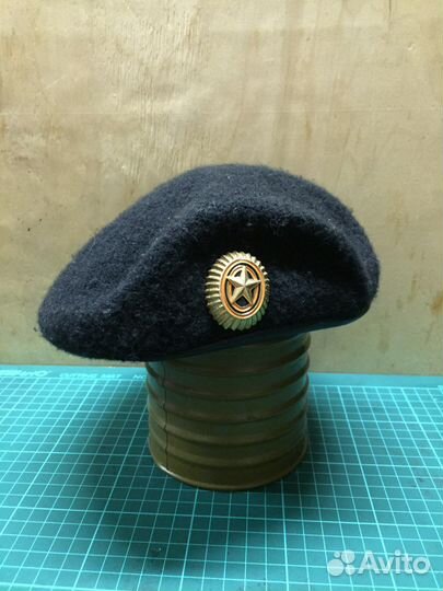 Берет черный военный