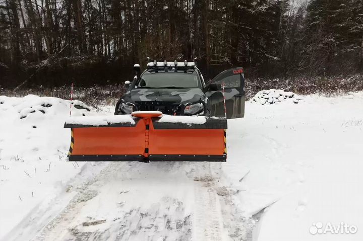 Установка снегоотвалов на авто, погрузчики, мото