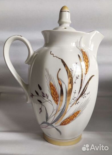 Сервиз чайно-кофейный пшеница