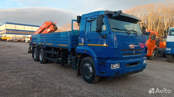 КАМАЗ 65115 с КМУ, 2024