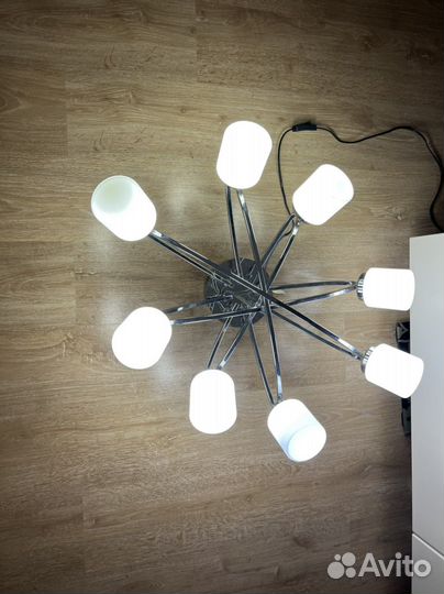 Люстра потолочная светодиодная б/у