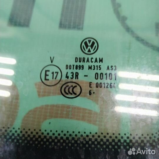 Стекло заднее форточка правое Volkswagen Tiguan 2