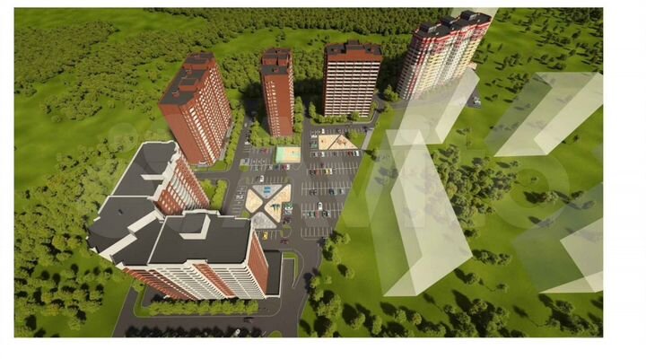 2-к. квартира, 78,6 м², 12/17 эт.