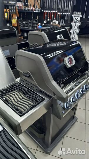 Газовый гриль Napoleon Rogue 425se черный + вертел