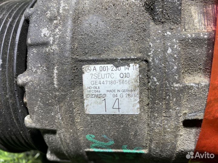 Компрессор кондиционера Mercedes W211 2.2 CDI