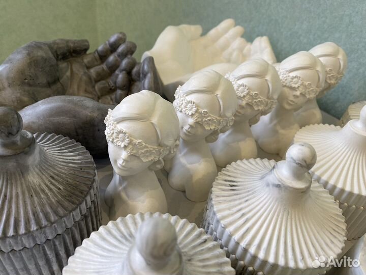 Подарки из гипса