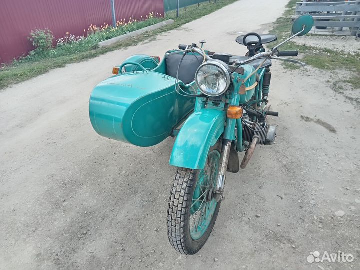 Мотоцикл Урал 12 вольт пробег 8500км