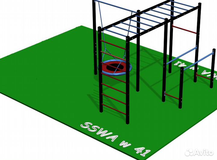 Спортивный комплекс воркаут для двора